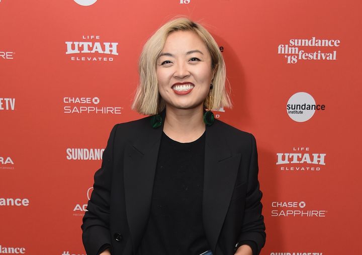 Cathy Yan attends the premiere of her indy film "Dead Pigs" at the 2018 Sundance Film Festival in January.