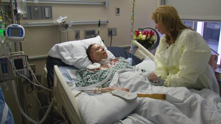 Malinowski could barely talk and was unable to walk in the long months before her death.