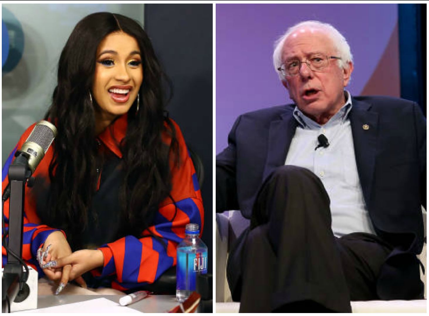 Bernie Sanders' 'Cardi B is right' tweet is lighting up the internet