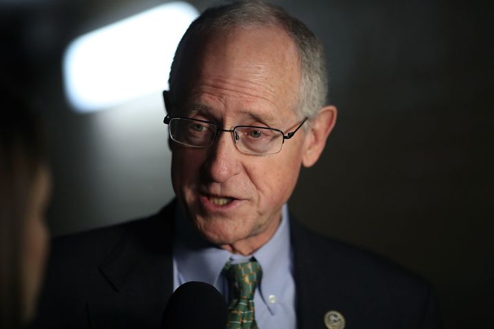 Rep. Mike Conaway (R-Texas) speaks to the media on Capitol Hill on Jan. 30.