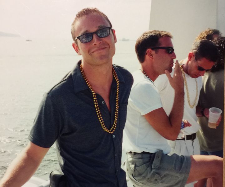 Romu on a cruise in 2001.