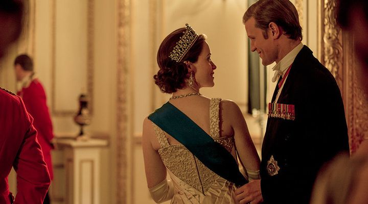 "The Crown" on Netflix.