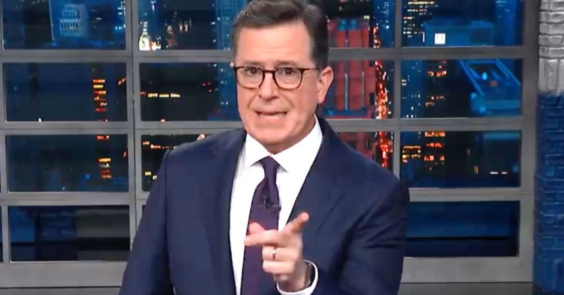 Stephen Colbert Thinks He Has Proof That Trump Watches His Show | HuffPost