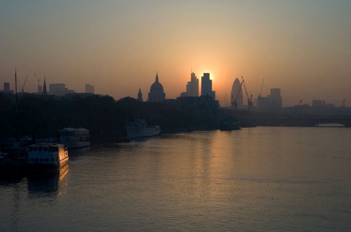 Britain's Department for Environment, Food and Rural Affairs issued a smog alert for England and Wales over the Easter weekend, due to high levels of ozone and particulates brought on by summer-like weather conditions.