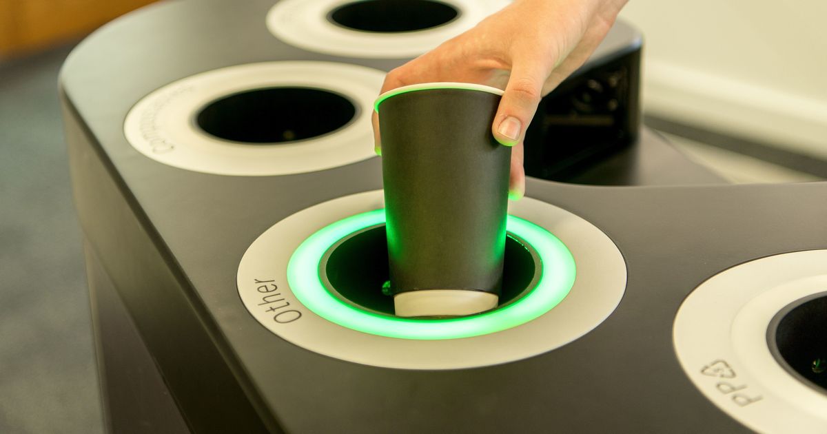 This Smart Recycling Bin Can Detect What Your Rubbish Is Made Of ...