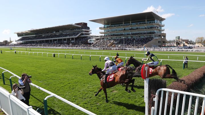 <strong>A race had to be abandoned at Cheltenham on Thursday due to the hot weather.</strong>