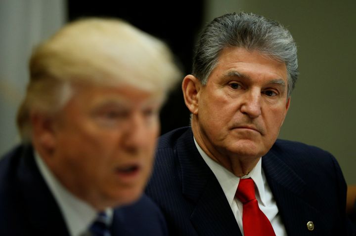 Sen. Joe Manchin (D-W.Va.) has voted more consistently for Trump's agenda than any other Democrat. 
