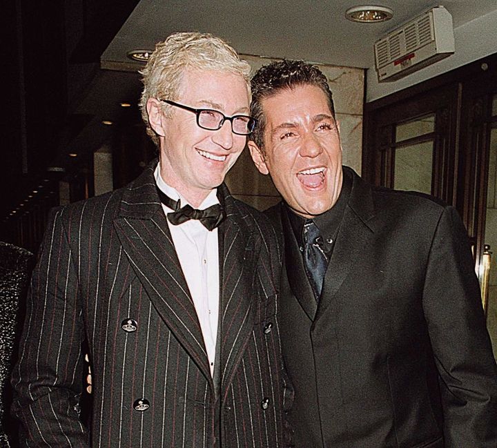 Paul and Dale at the Royal Variety Performance in 2001