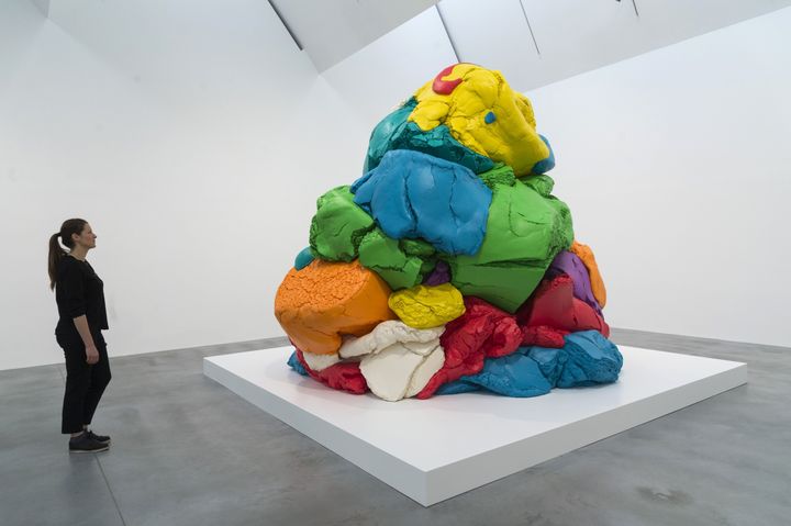 Jeff Koons' "Play-Doh" sculpture. 