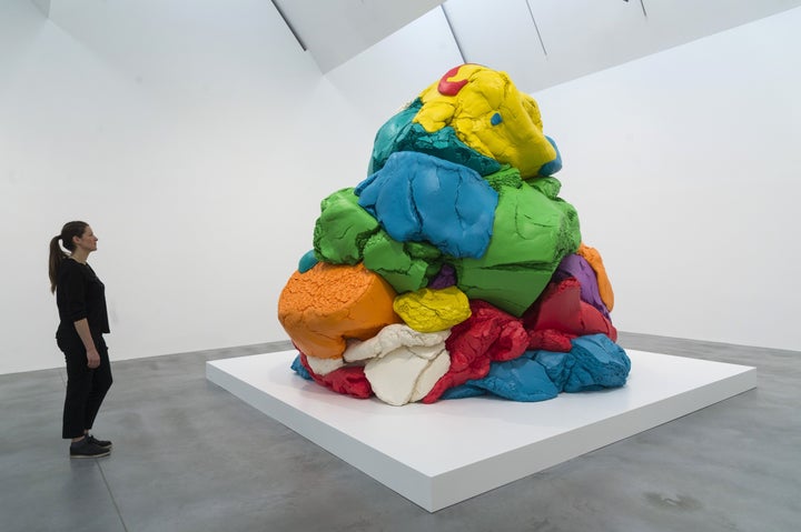 Jeff Koons' "Play-Doh" sculpture.