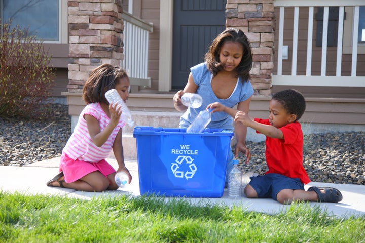 children caring for the environment