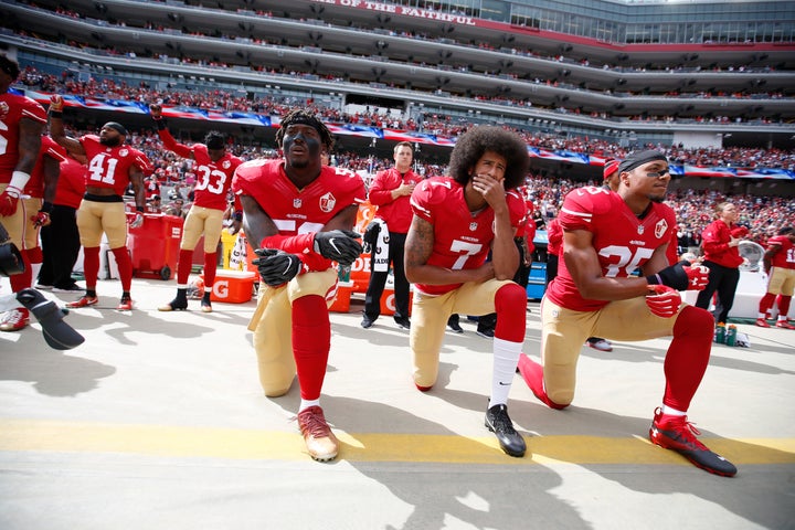 Colin Kaepernick pictured in October 2016.