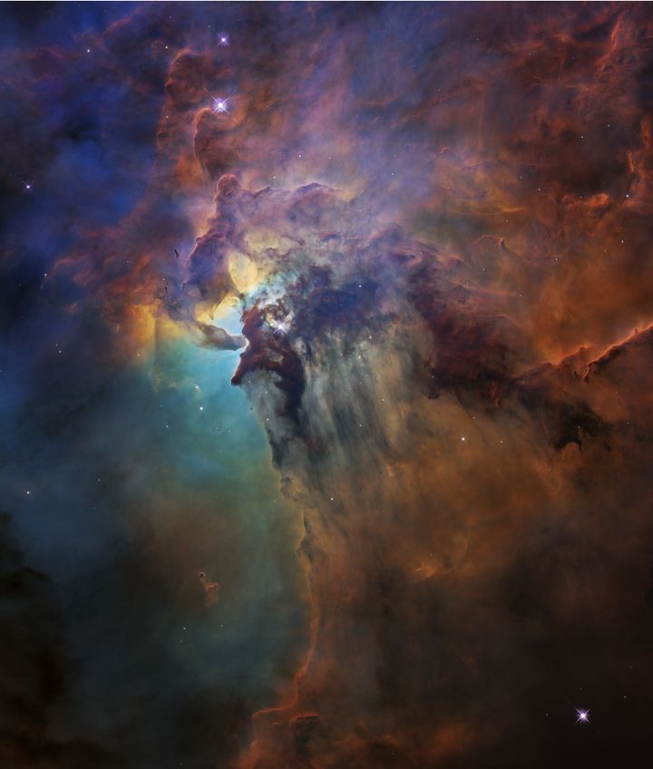 The Lagoon Nebula.