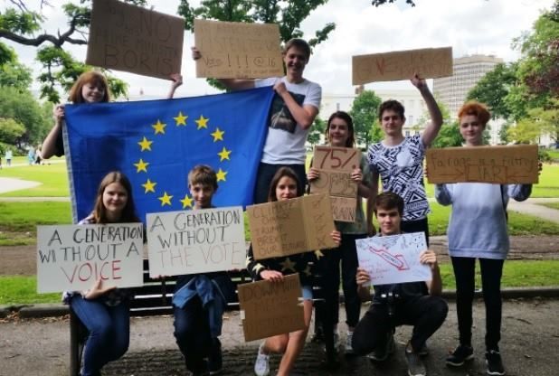 Our youth anti-Brexit protest 2016 