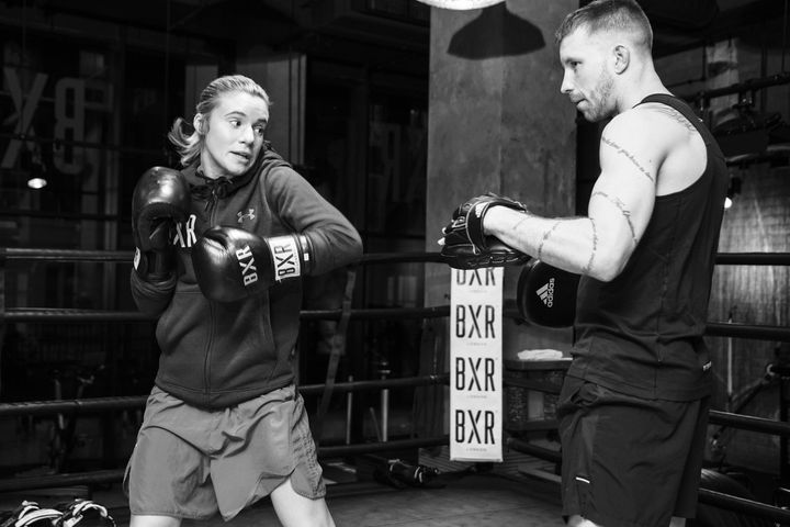 Amy Andrews teaches boxing at Kobox, BXR and Blok. 