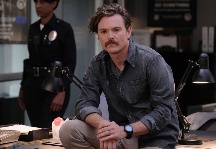 Actor Clayne Crawford as Martin Riggs on "Lethal Weapon." 
