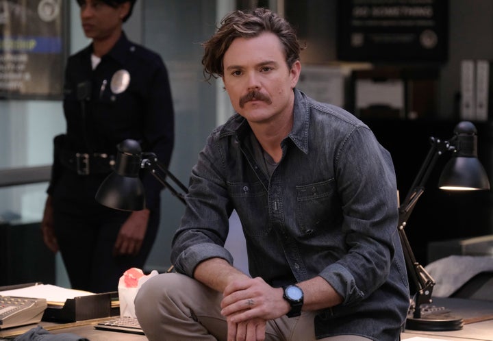 Actor Clayne Crawford as Martin Riggs on "Lethal Weapon." 