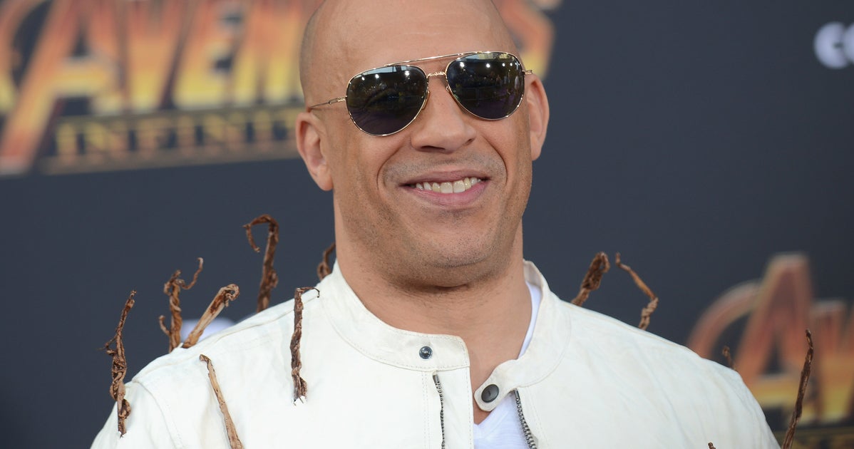 Vin Diesel Actually Dressed As Groot For Avengers Infinity War