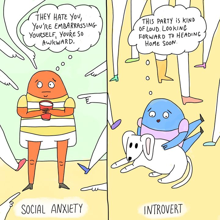 social phobia comic