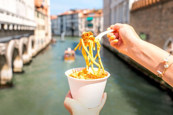 In Venice, there's something tasty for everyone. Wine lovers might want to chow down on the spectacular wine and unique seafo