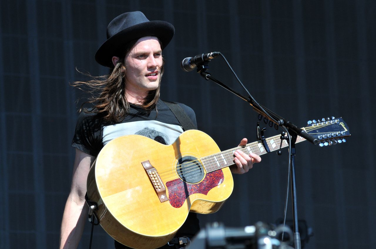 James Bay performs at the V Festival on Aug. 22, 2015, in Chelmsford, England.