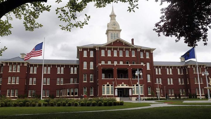 The historic Oregon State Hospital in Salem. Oregon’s model of intense care and supervision for the criminally insane is not