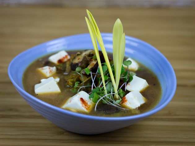 One of Dominica's homemade soups.