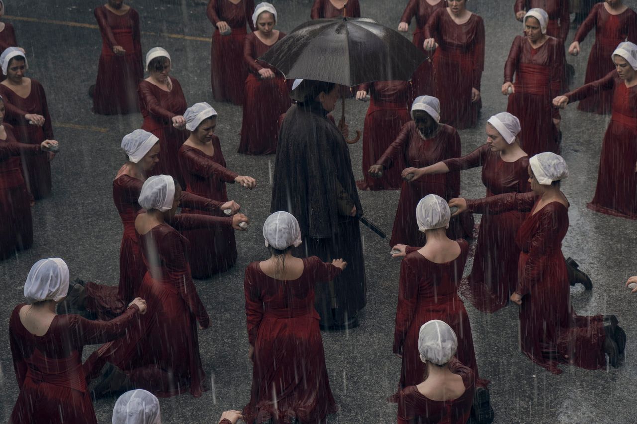 A still from "June," the Season 2 premiere of "Handmaid's Tale."