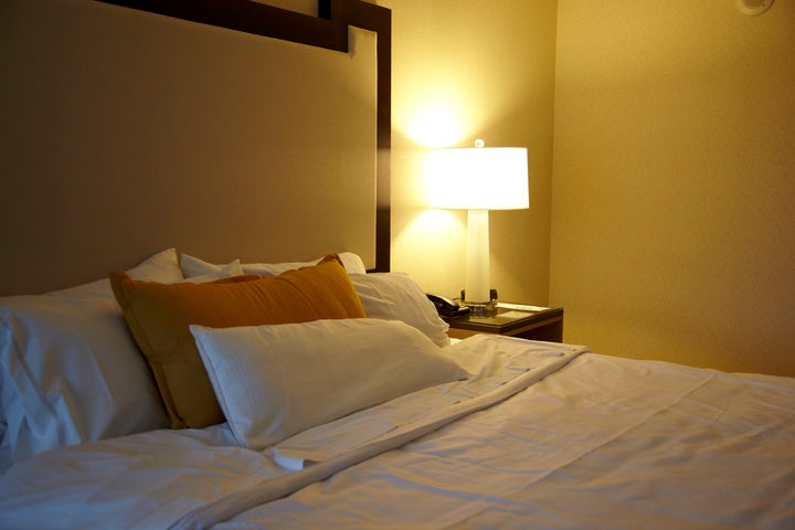 There are a few places in your hotel room you might want to clean yourself. 