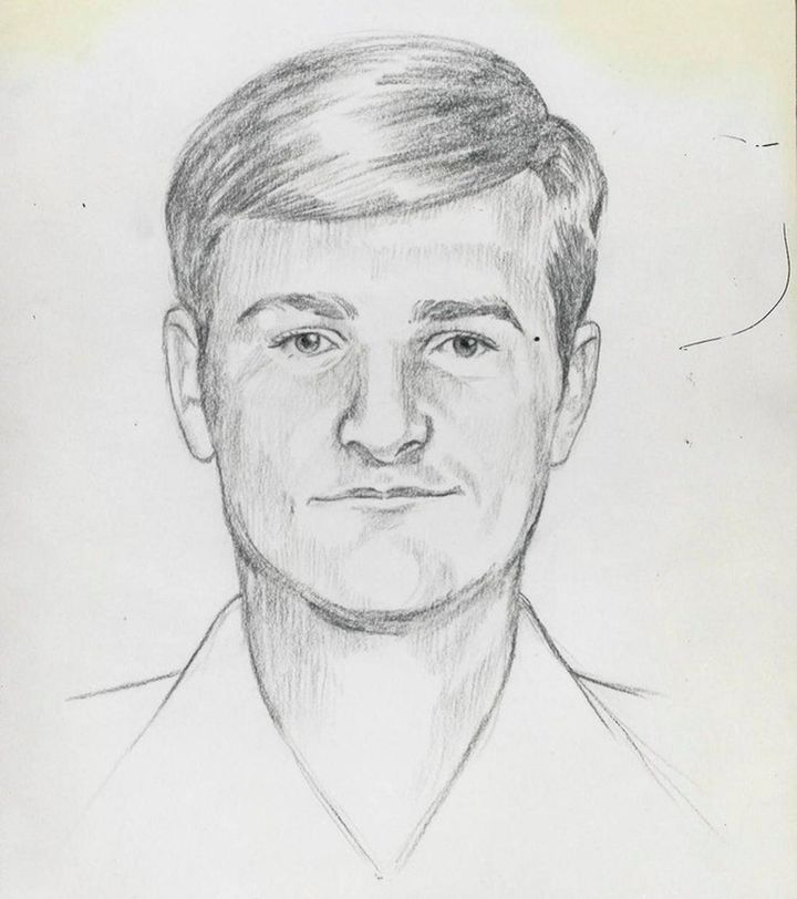 A 2016 FBI sketch of the East Area Rapist/Golden State Killer described as a white male, currently thought to be between the ages of 60 and 75 years old.