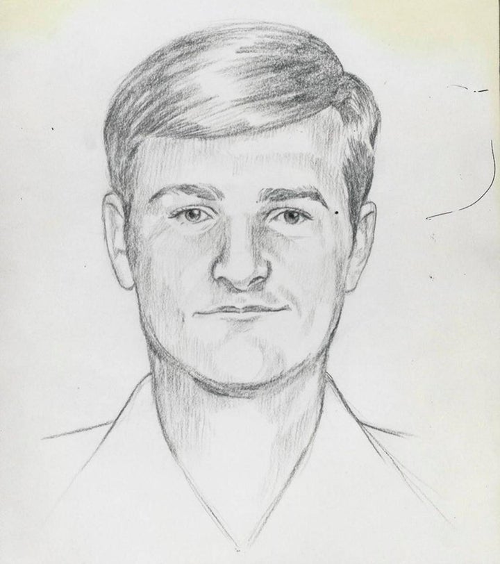 A 2016 FBI sketch of the East Area Rapist/Golden State Killer described as a white male, currently thought to be between the