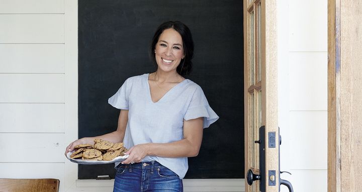 Joanna Gaines' recipe for chocolate chip cookies uses less butter than most.