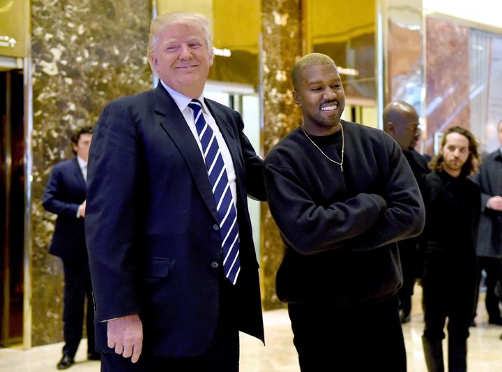 Kanye with Donald Trump