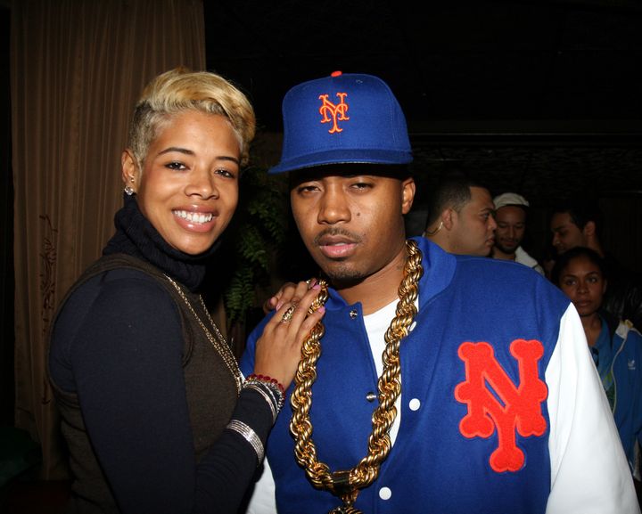 Kelis and Nas while the two were together in the early 2000s. 