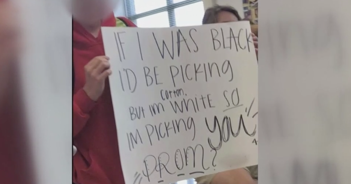 Florida Teen S Racist Promposal Sign Appears To Inspire Copycat In