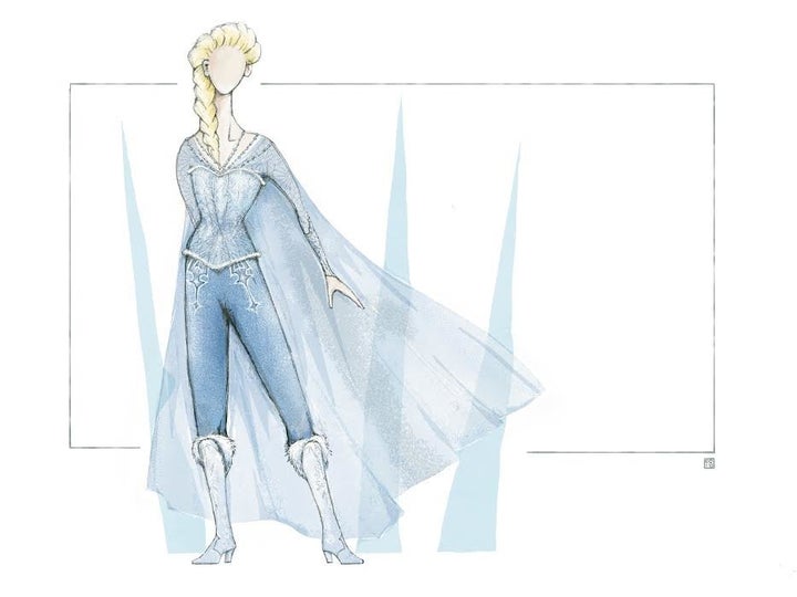 The new "Monster" costume is a "type of armor that’s also feminine" and a nod to Joan of Arc, director Michael Grandage