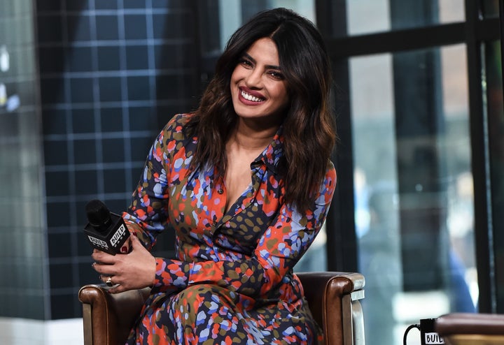 Priyanka Chopra visits Build Series on April 26, 2018.