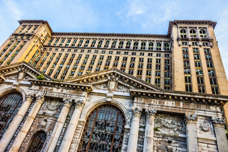 Michigan Central Station in Detroit.