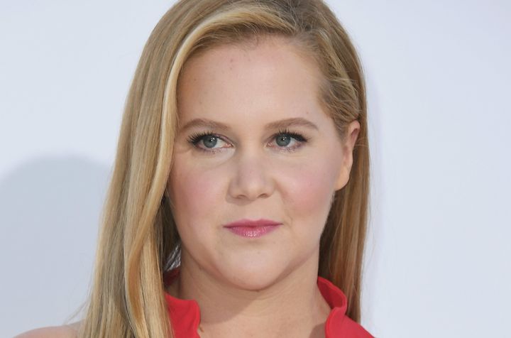 Amy Schumer attends the premiere of "I Feel Pretty."