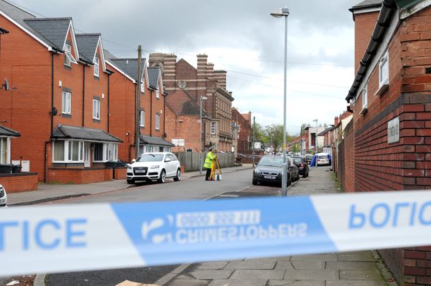 Ettington Road in Aston, Birmingham where Friday's incident took place.