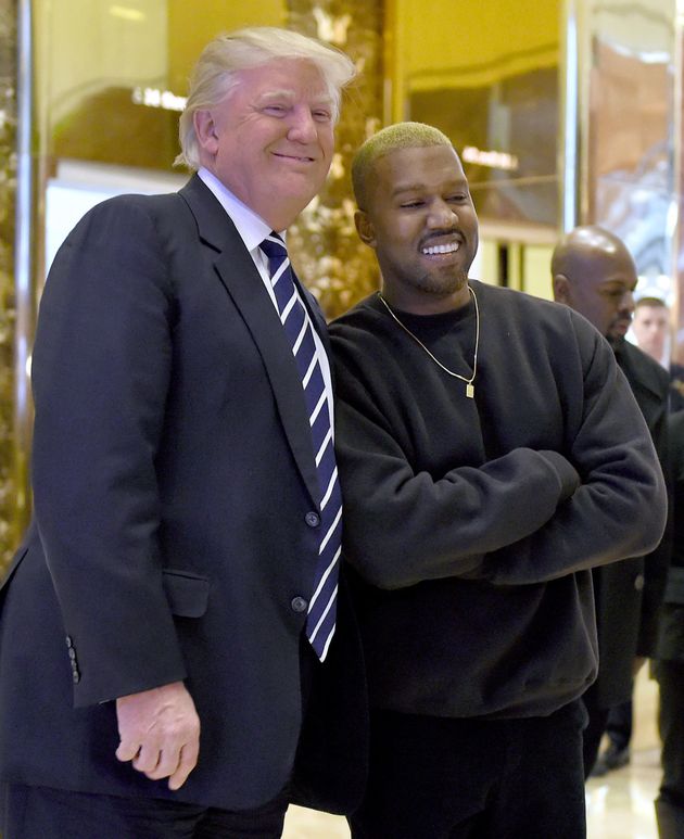 Donald Trump and Kanye West