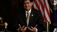 Paul Ryan Tries To Act Cool In White House Correspondents Dinner Video