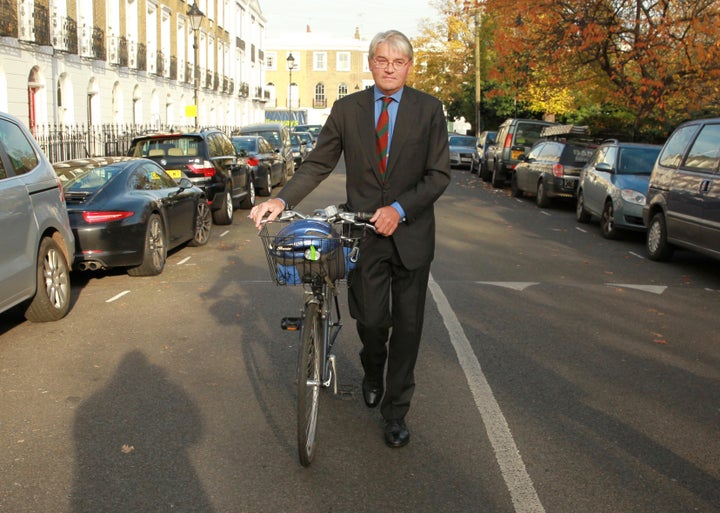 Mitchell and his bike.