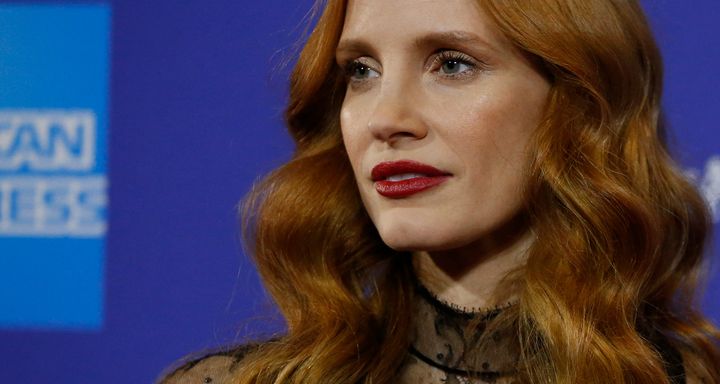 Jessica Chastain at the 29th Annual Palm Springs International Film Festival Awards Gala in Palm Springs, California, on Jan. 2, 2018. 