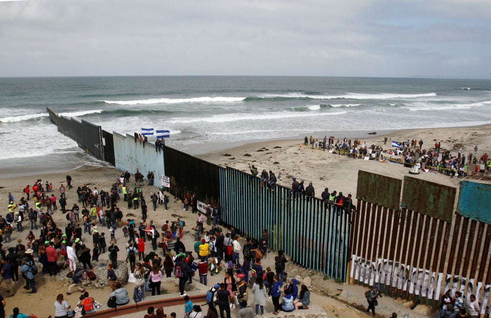 Migrant Caravan Reaches The U.S. Border | HuffPost Latest News