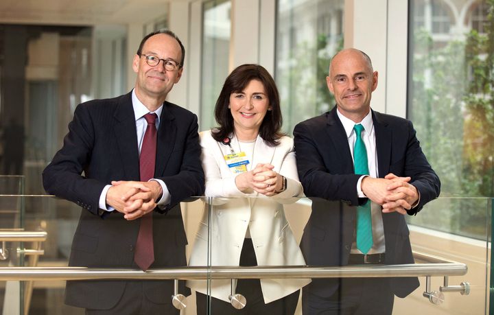 Mike Coupe, CEO of J Sainsbury, Judith McKenna, President and CEO of Walmart International and Roger Burnley, President and CEO of Asda