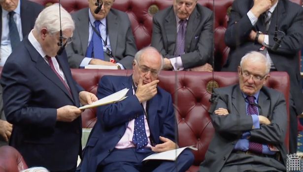 Lord Lamont, Lord Howard and Lord Hailsham