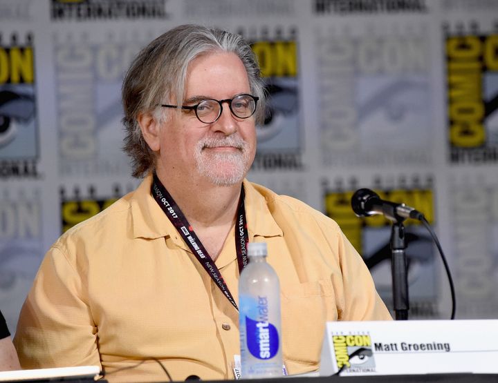 Matt Groening at Comic-Con last summer
