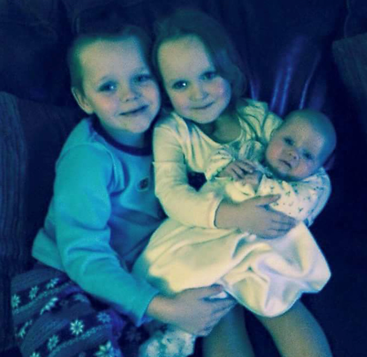 <strong>Brandon Lacie and Lia Pearson who died following a blaze at the family's mid-terraced home in Greater Manchester in December last year</strong>