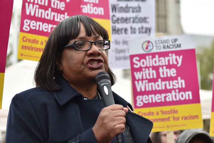 Shadow Home Secretary Diane Abbott